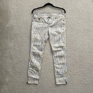 Free People Ankle Cropped Jeans